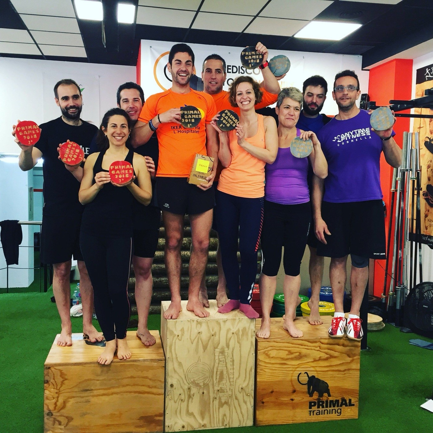 Entreno en grupo