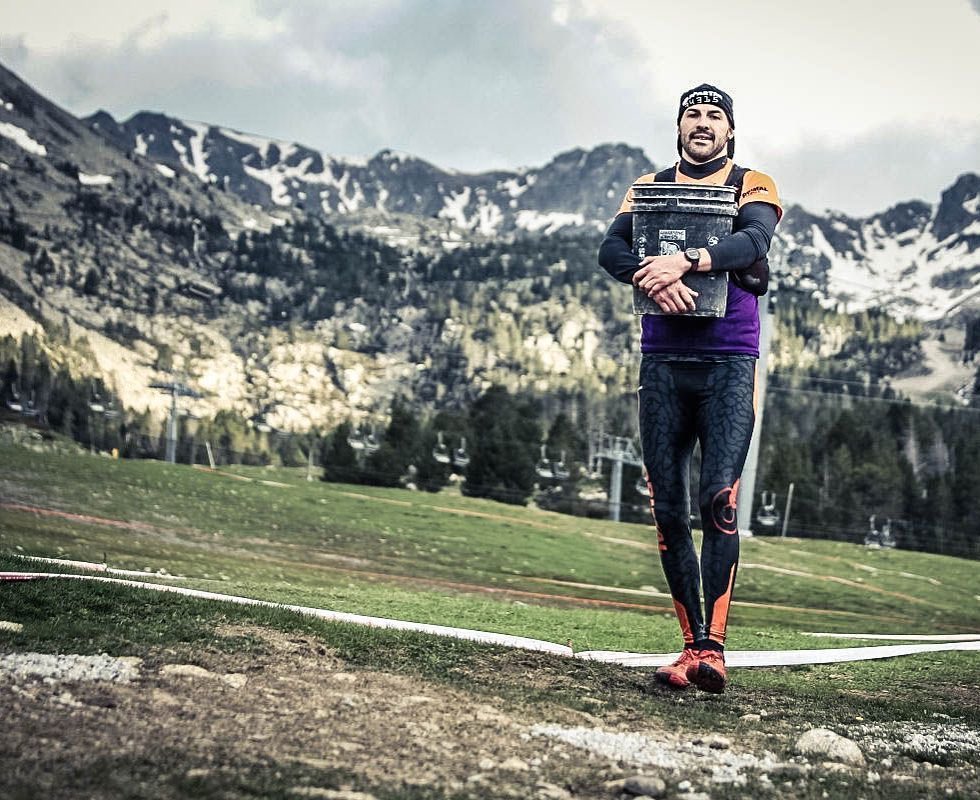 Marcel en la Spartan Race de Andorra